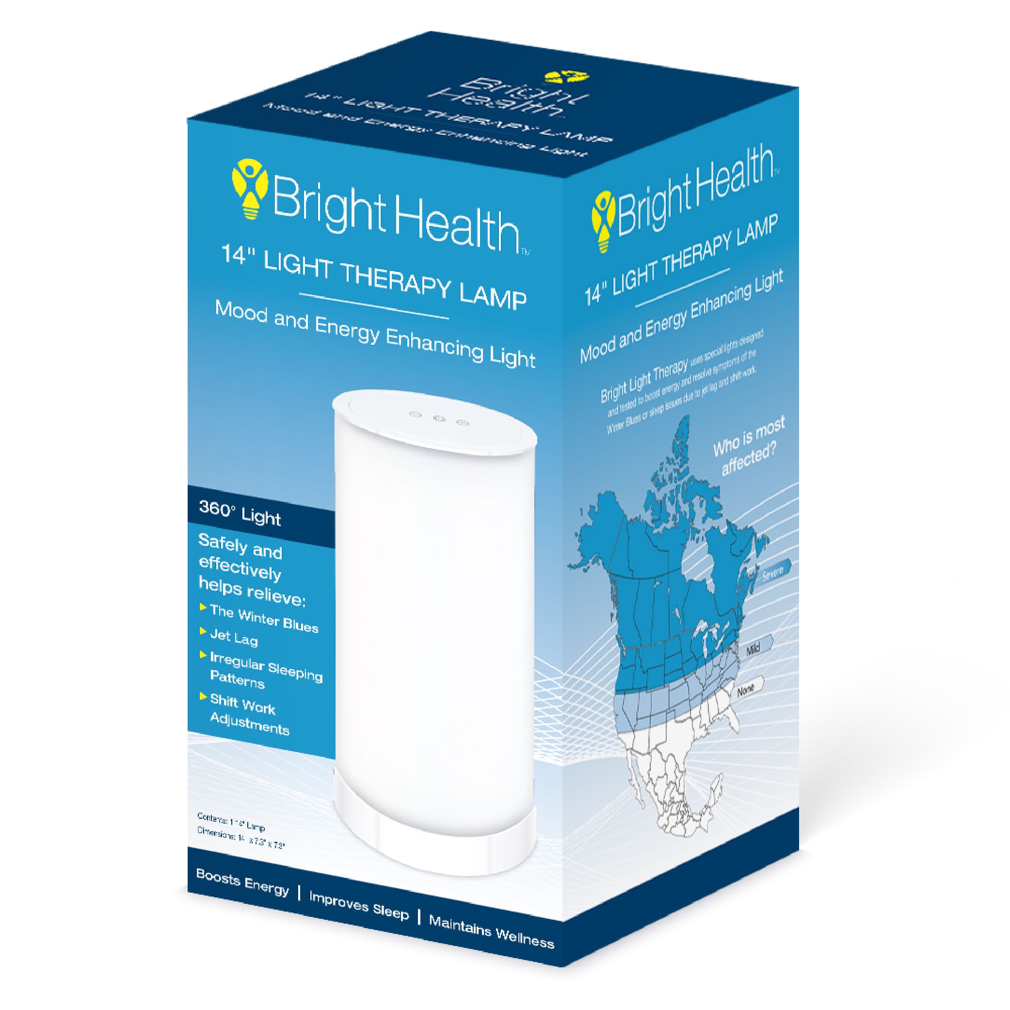 Lumière 360° Bright Health pour améliorer l'humeur et l'énergie