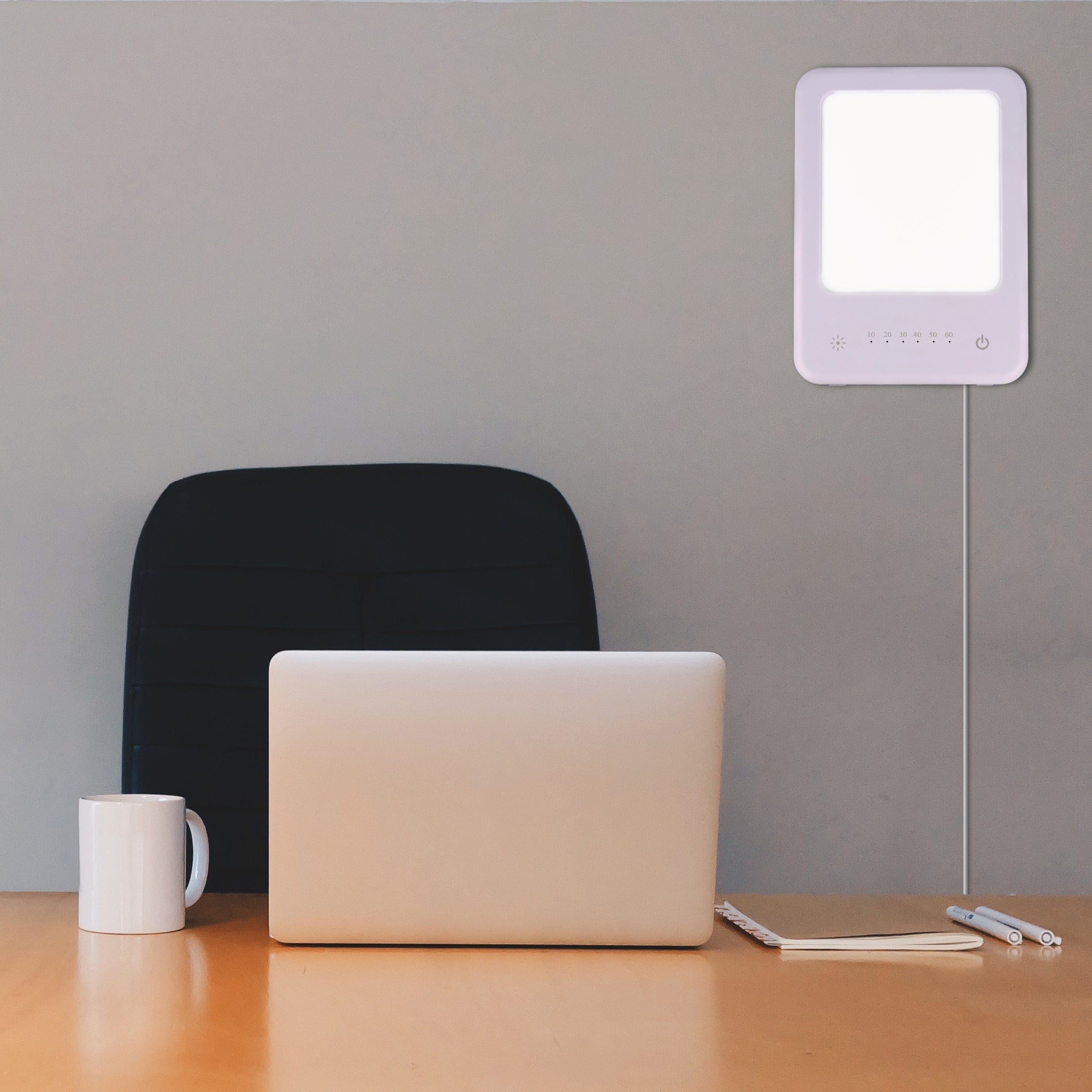 Lampe de luminothérapie TheraLite Glow de petite taille avec minuterie